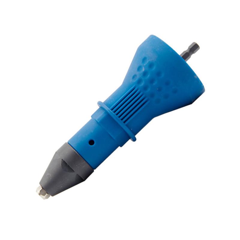 Removable rivet gun drill adapter | Stornfield