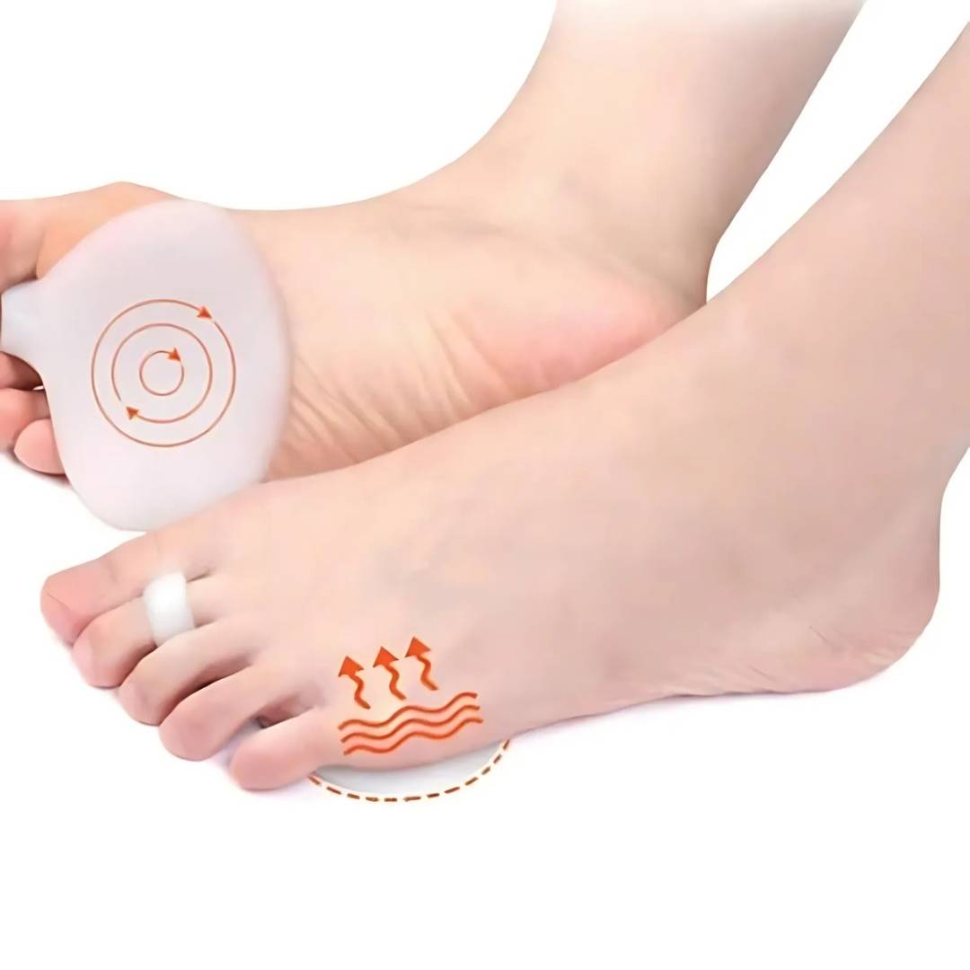FootAlign Metatarsal Gel Pads | Relieve Foot Pain - Reduce Pressure - Absorb Shock - Improve Foot Comfort - Daily Foot Support Stornfield