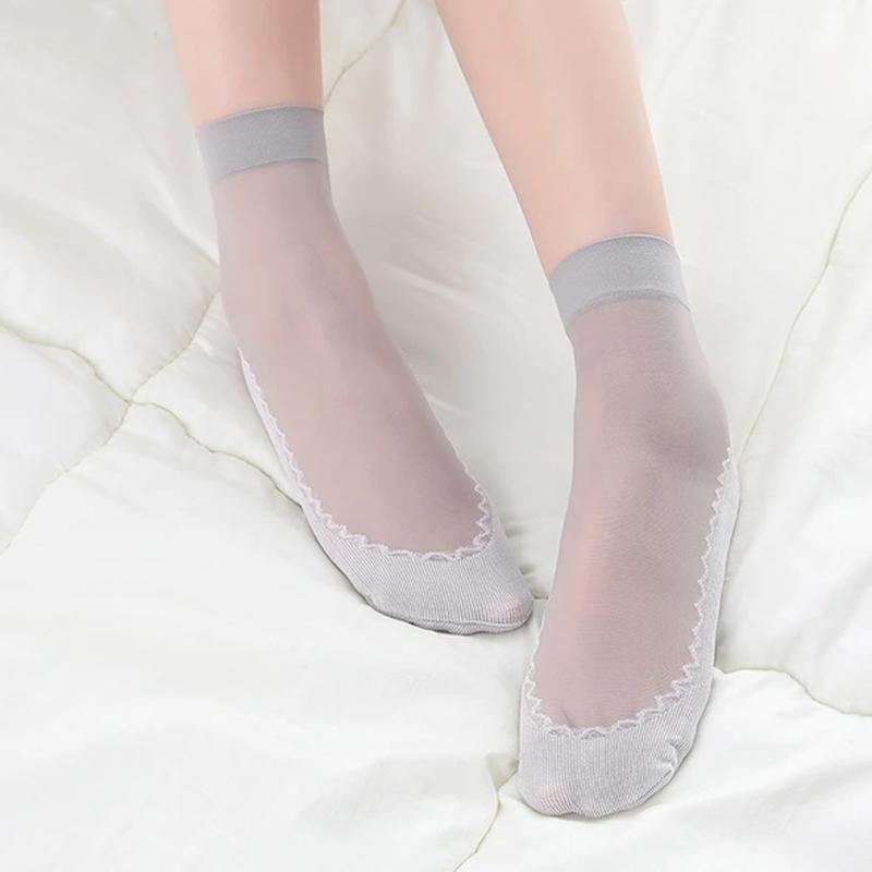Silky Cotton Anti-slip Socks | Stornfield