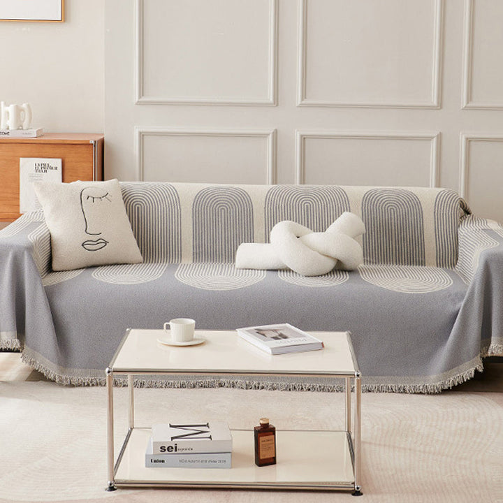 Double-Sided Chenille Sofa Cover | Stornfield