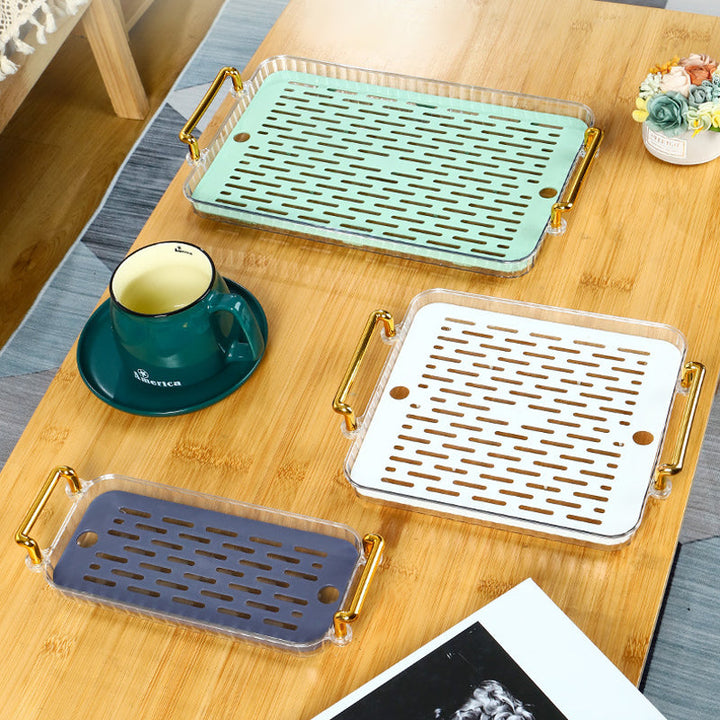 Light Luxury Draining Tea Tray | Stornfield