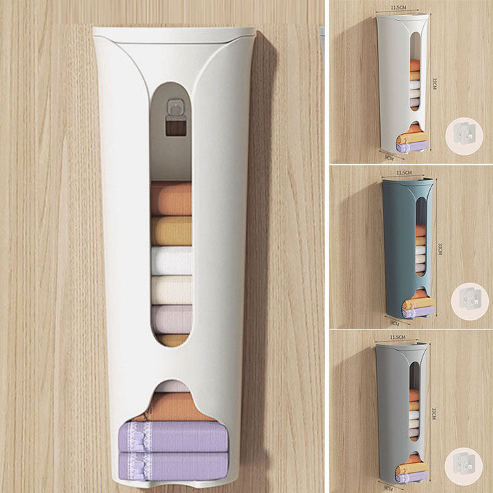 Wall-mounted storage box for socks and panties | Stornfield
