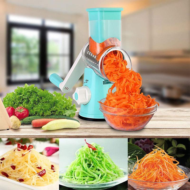 Multifunction Chopper manual rotating grater vegetable fruit cutter kitchen devices | Stornfield