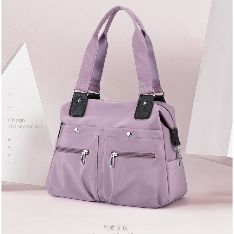 Waterproof Simple Nylon Handbag | Stornfield