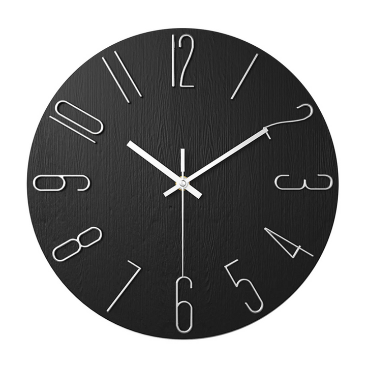 Noble Wall Clock – Modern & Silent Clock for Living Room | Stornfield