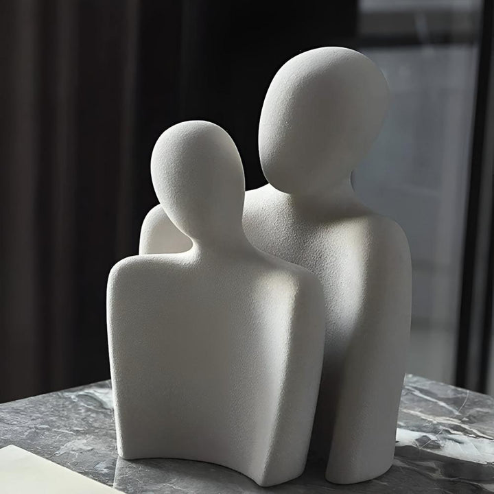 Couple Ceramic Love Figurine | Stornfield