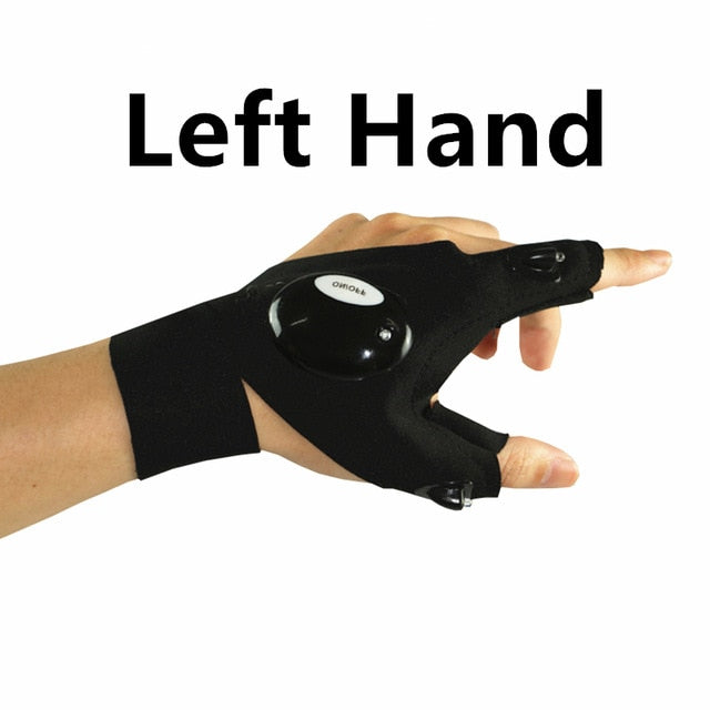 Fingerless Glove LED Flashlight | Stornfield