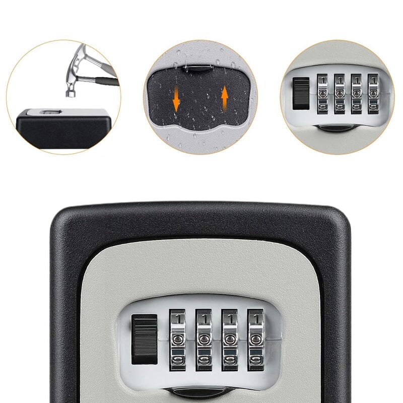Key Lock Box Wall Mounted | Stornfield