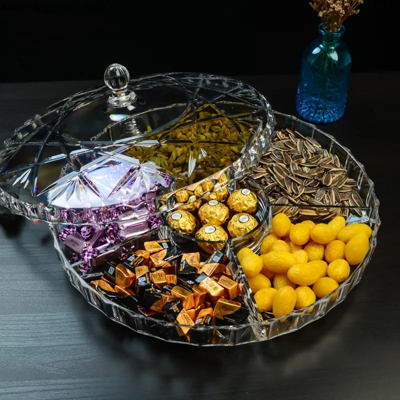 Stornfield Acrylic Dry Fruit Storage Box with Lid