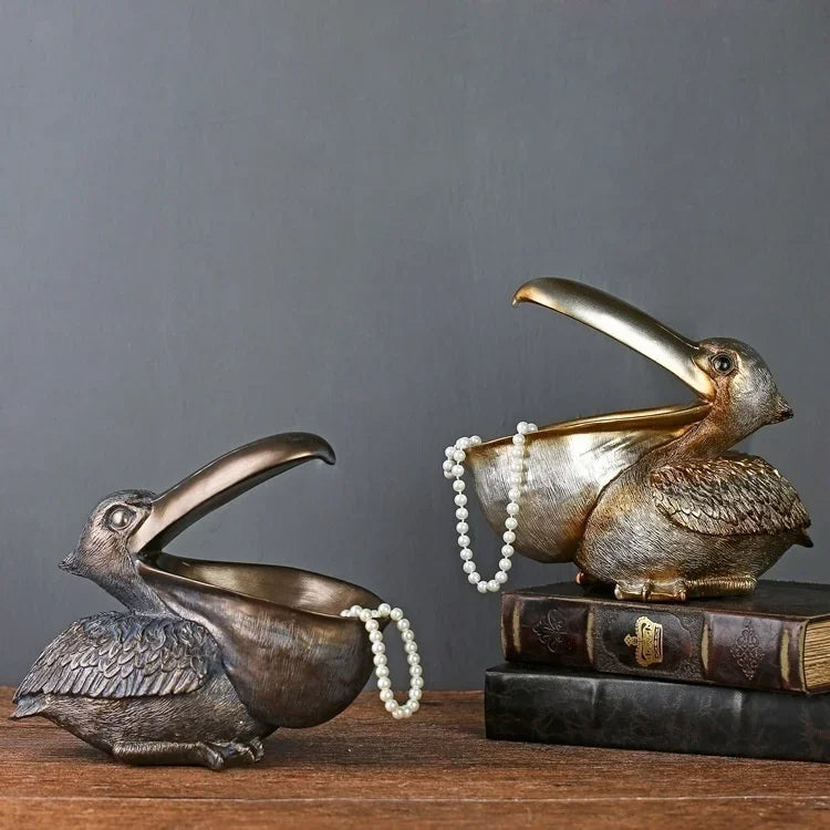 PelicanStyle Organizer – Decorative Storage Figure for Keys and Accessories | Stornfield