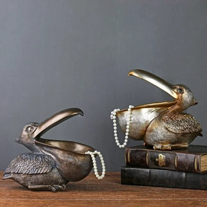 PelicanStyle Organizer – Decorative Storage Figure for Keys and Accessories | Stornfield