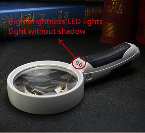 Stornfield | 20X optical magnifying glass with LED light