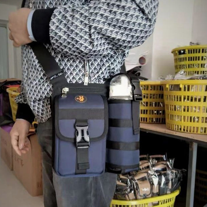 Shoulder bags with water bottle holder | Stornfield