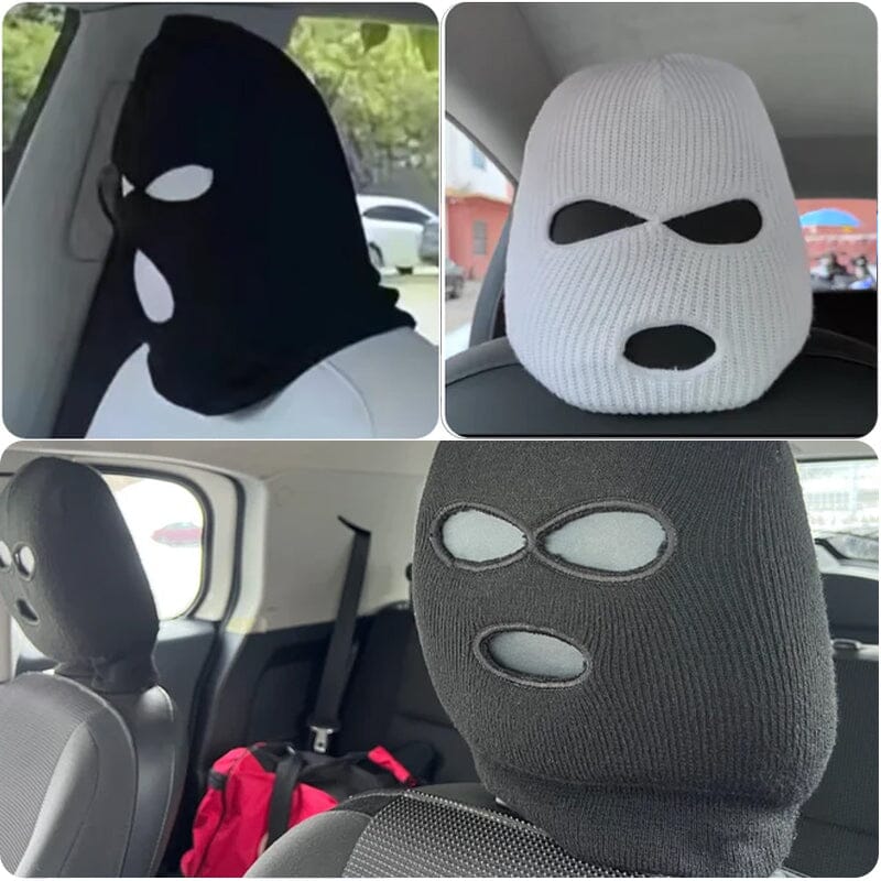 Personalized funny hat for car seat head cover | Stornfield