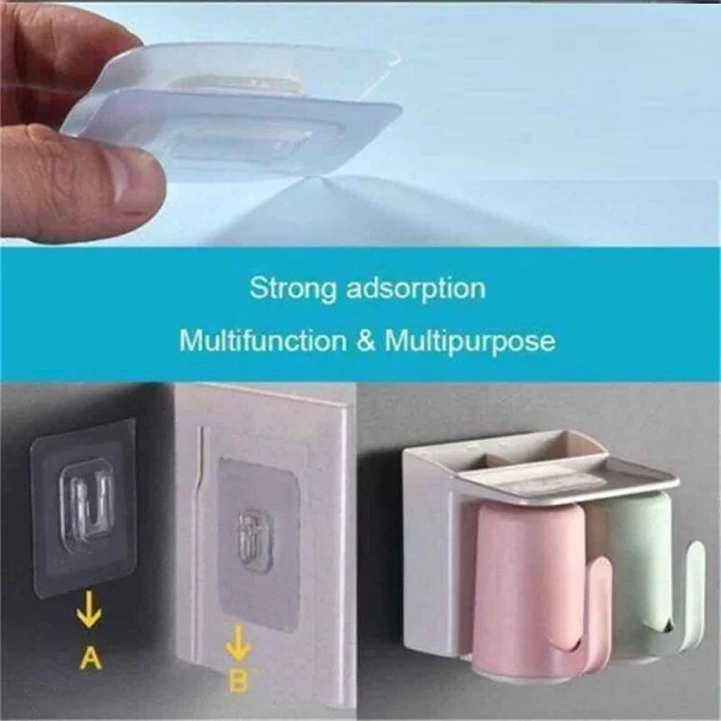 5 Pc Double-Sided Adhesive Wall Hooks Stornfield