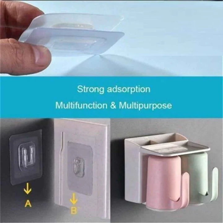 5 Pc Double-Sided Adhesive Wall Hooks Stornfield