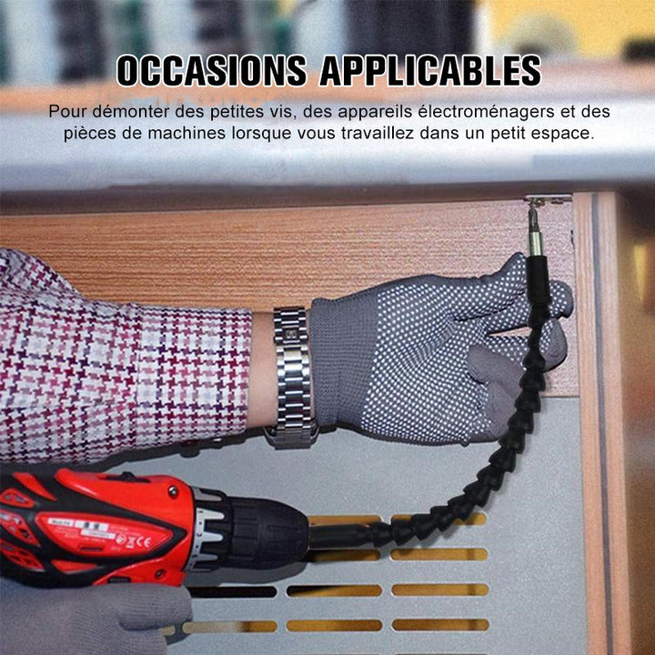 Flexible Drill Bit Extension Soft Shaft Screwdriver | Stornfield