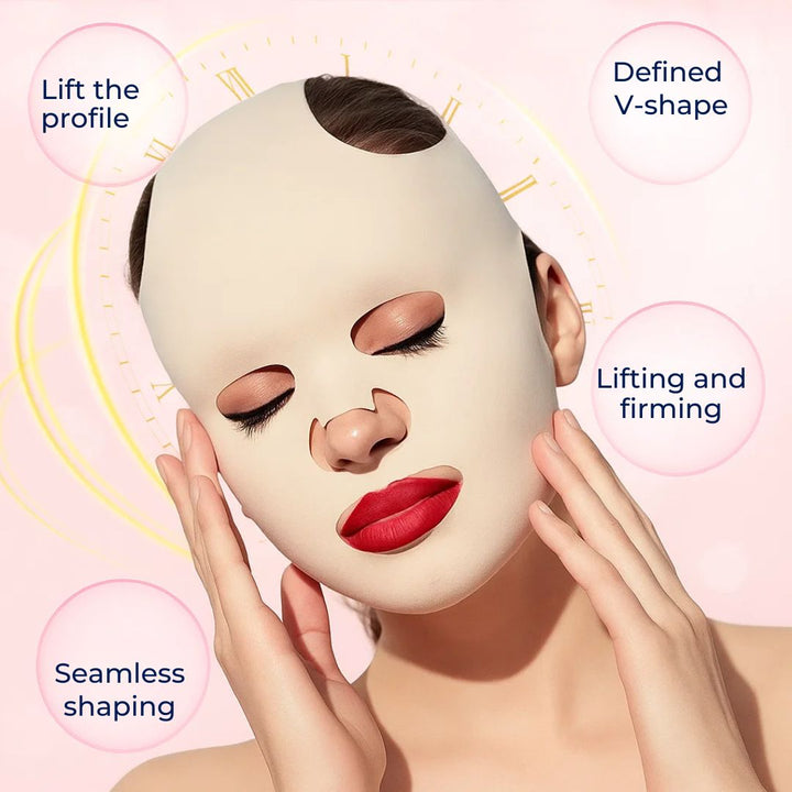 FirmLift | Anti‑Wrinkle Face Lift Mask – Reusable Compression – Soft Ergonomic Fit – Overnight Firming & Tightening for Mature Skin Stornfield