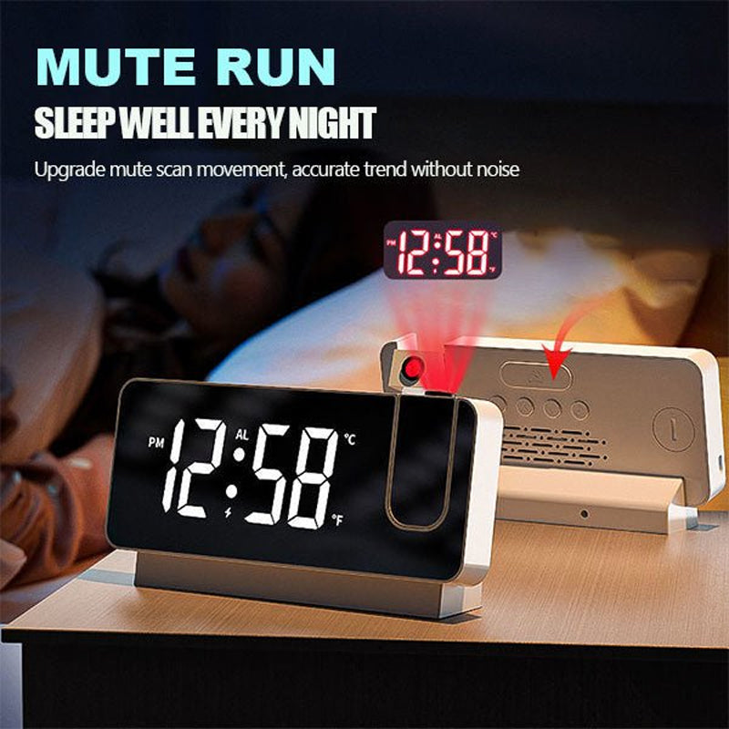 Smart Digital Projection Clock | Stornfield