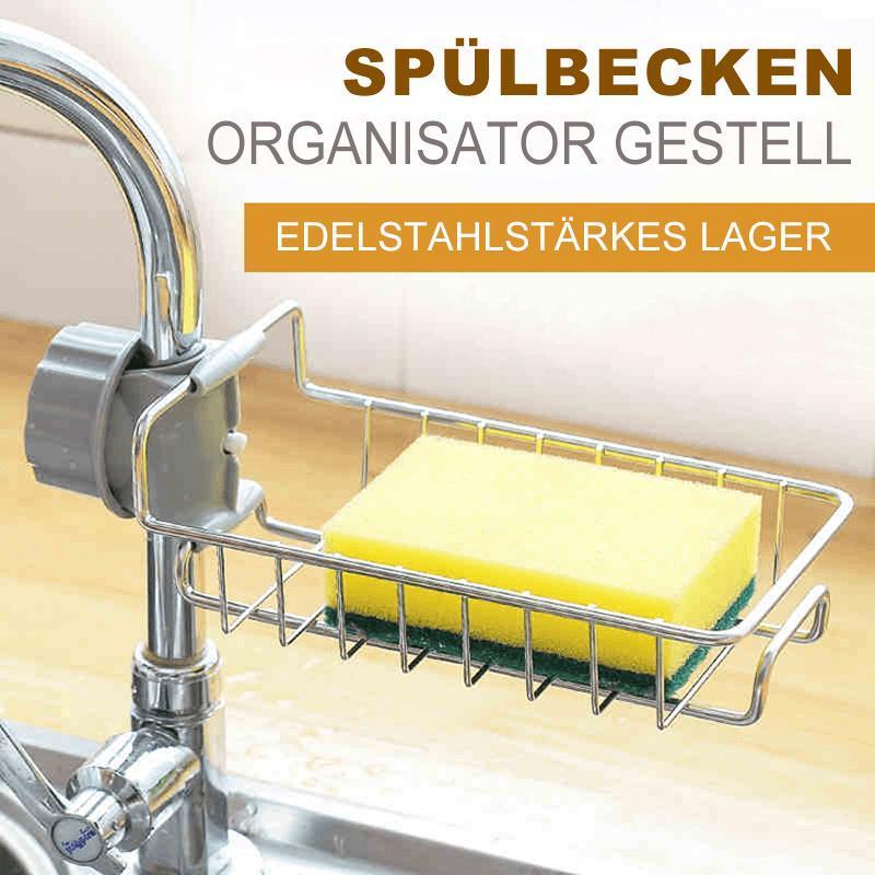 Sink Organizer Rack for Kitchen and Bathroom | Stornfield