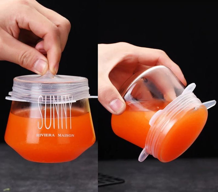 EcoLid - 6 Silicone Reusable Stretch Covers | Stornfield