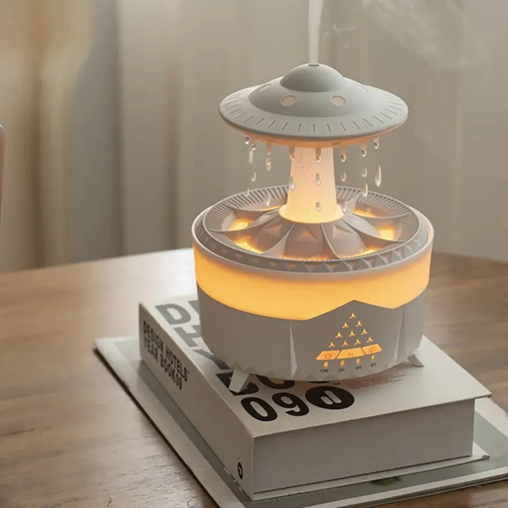Stornfield | UFO Air Humidifier | Ultrasonic Aromatherapy Diffuser with Remote Control - Grosven