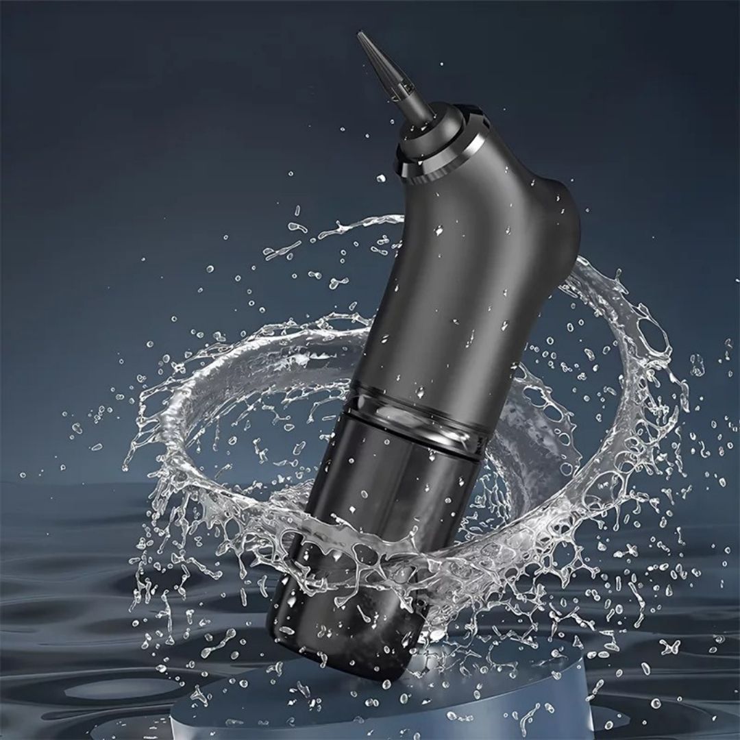 AquaCleanse | Electric Earwax Remover – Adjustable Water Jet – Silicone Tip – Warm Irrigation for Stornfield Families