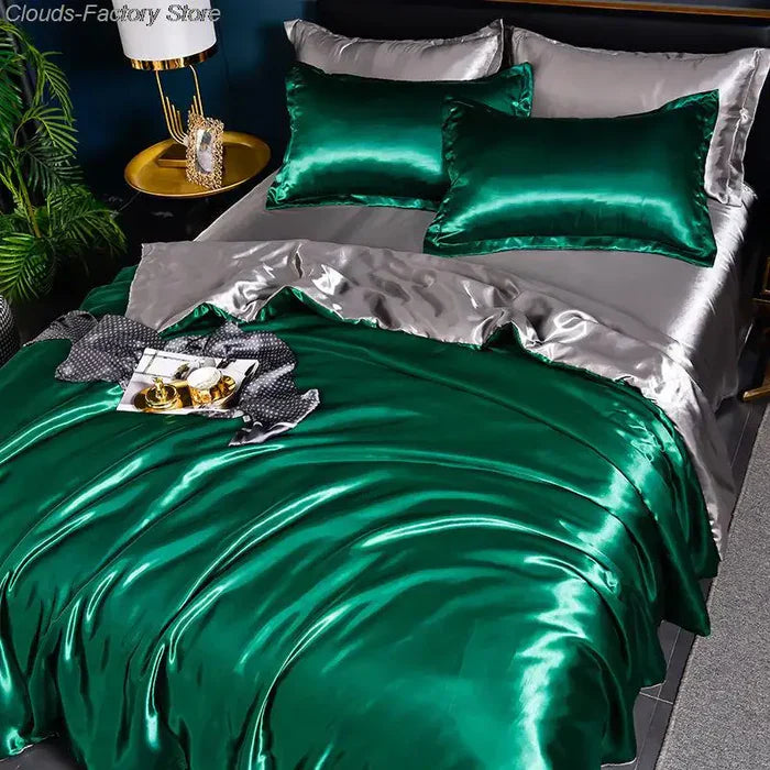 Satin Duvet Cover - Velora | Stornfield