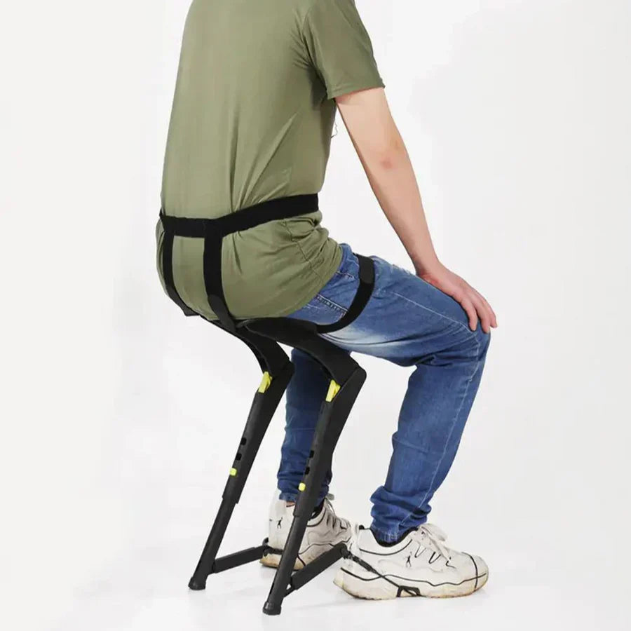 Stornfield | Portable Wearable Exoskeleton Sports Folding Chair