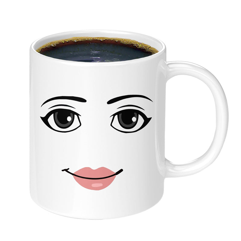 Emoji printed ceramic mug | Stornfield