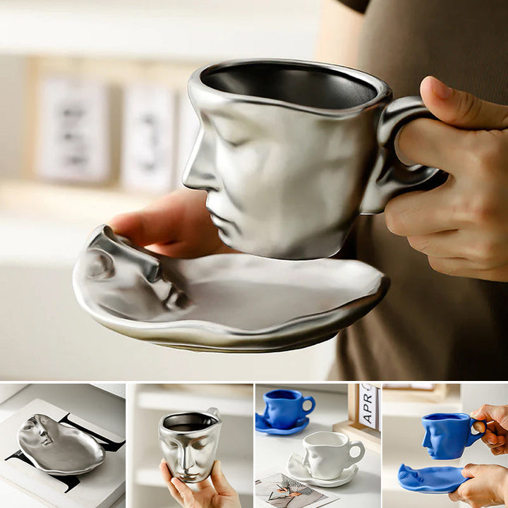 Stornfield | Kyssnades Face ceramic mug