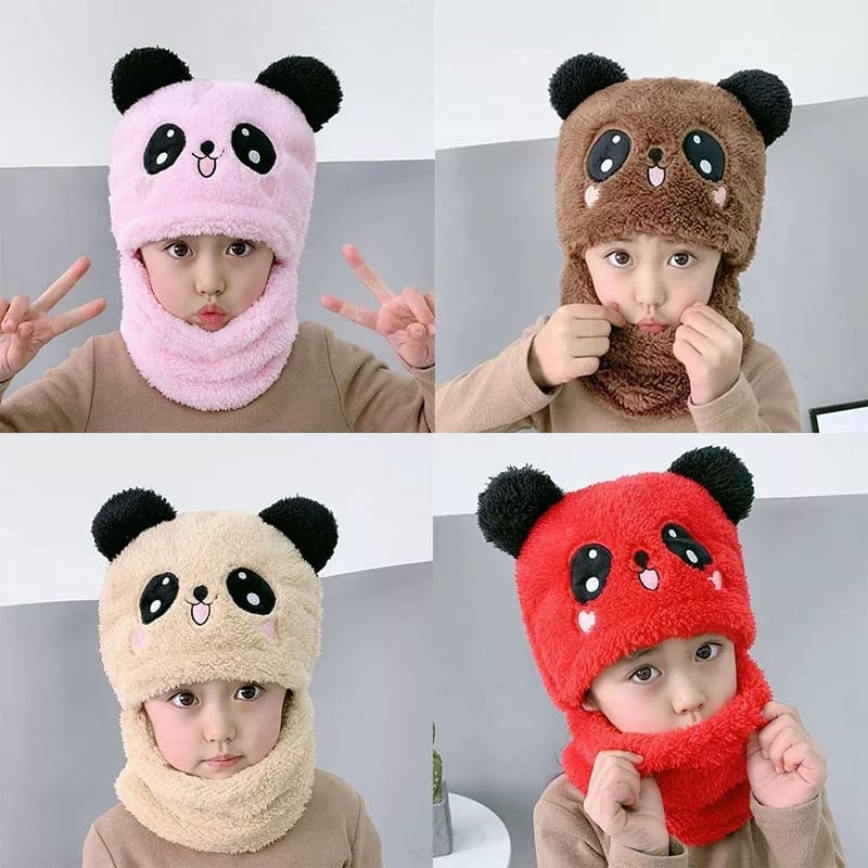 Baby Head Cover Warm Neck Collar Kids Beanies Sets Stornfield