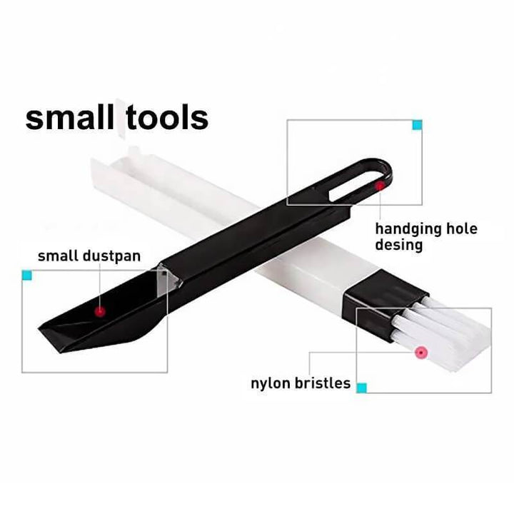 Window Track Cleaning Brushes with Dustpan | Stornfield