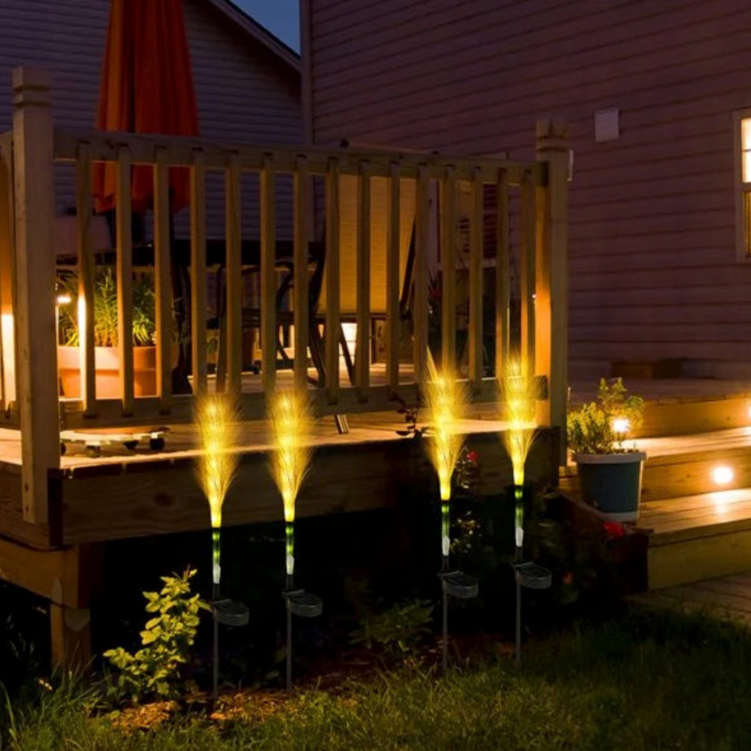 SolarPlume Stornfield Outdoor Courtyard Lamps
