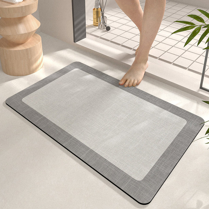 Non-Slip Minimalist Bathroom Floor Mat - Super Absorbent, Easy to Clean | Stornfield