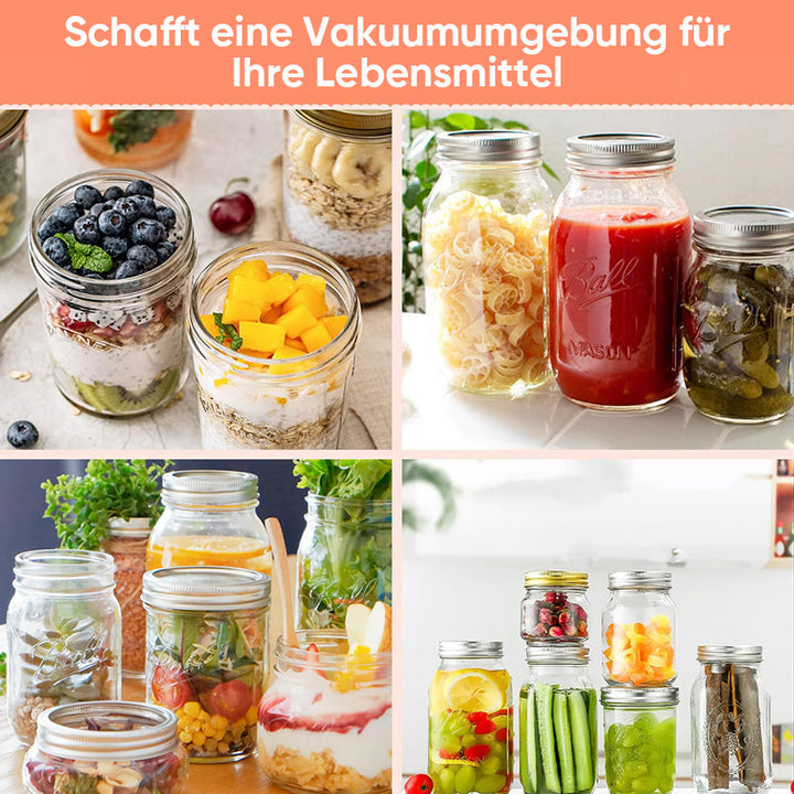 Electric Vacuum Sealer for Mason Jars | Stornfield