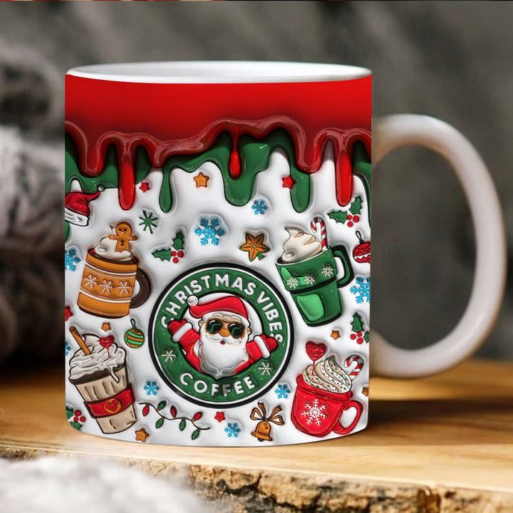 3D Inflatable Christmas Cup Wrap | Stornfield