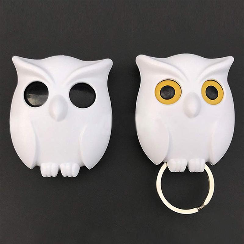 🦉The Key Guard is a Reliable Owl - Cute Owl Keychain with Auto Opening and Closing Eyes | Stornfield
