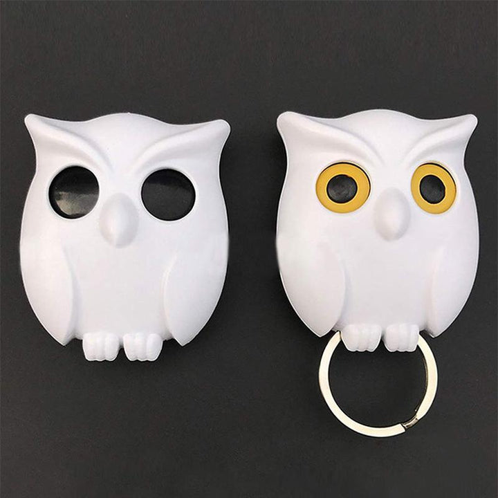 🦉The Key Guard is a Reliable Owl - Cute Owl Keychain with Auto Opening and Closing Eyes | Stornfield