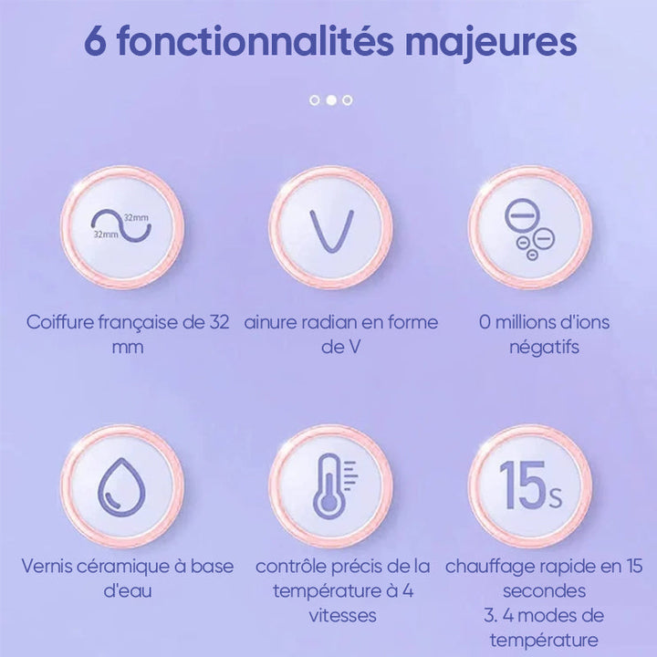 French Romantic Egg Curling Iron | Stornfield