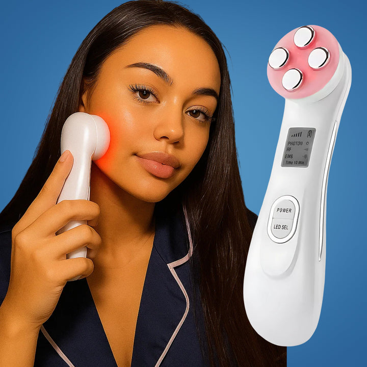 GlowBeam | LED Facial Wand - Anti-Aging Light Therapy - Lightweight Design - At-Home Skincare for All Skin Types Stornfield