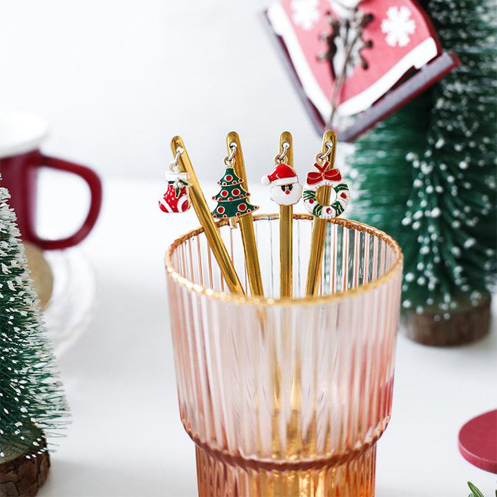Christmas Decorations for Home - Christmas Metal Spoon Gift Set | Stornfield