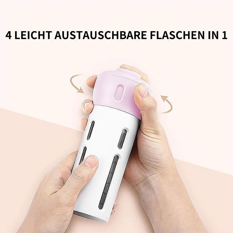 4-in-1 Travel Dispenser for Lotion, Shampoo, Gel, etc. | Stornfield