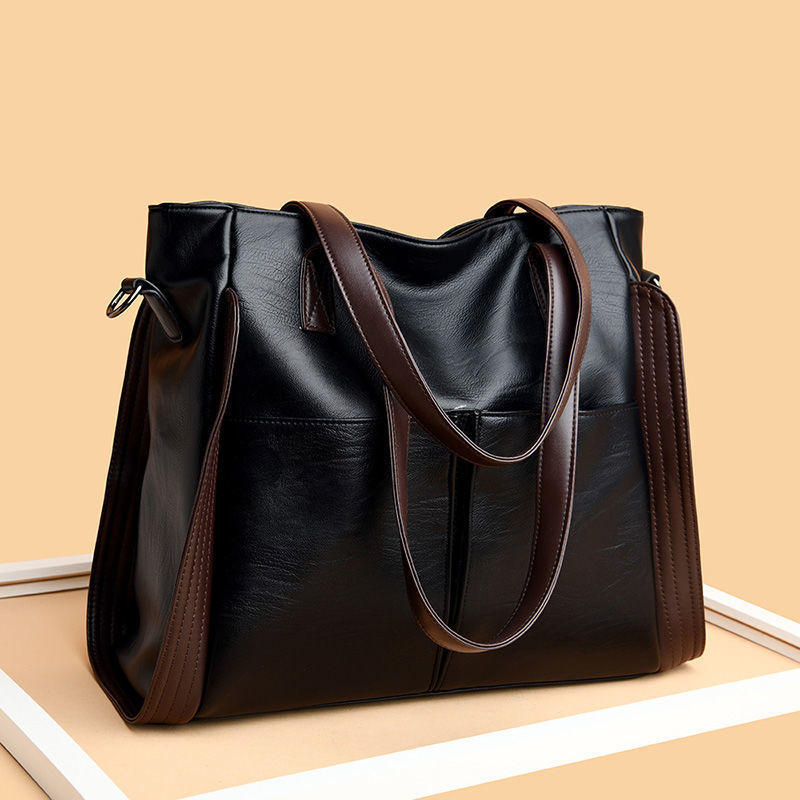 Women's tote bag made of soft leather with large capacity | Stornfield