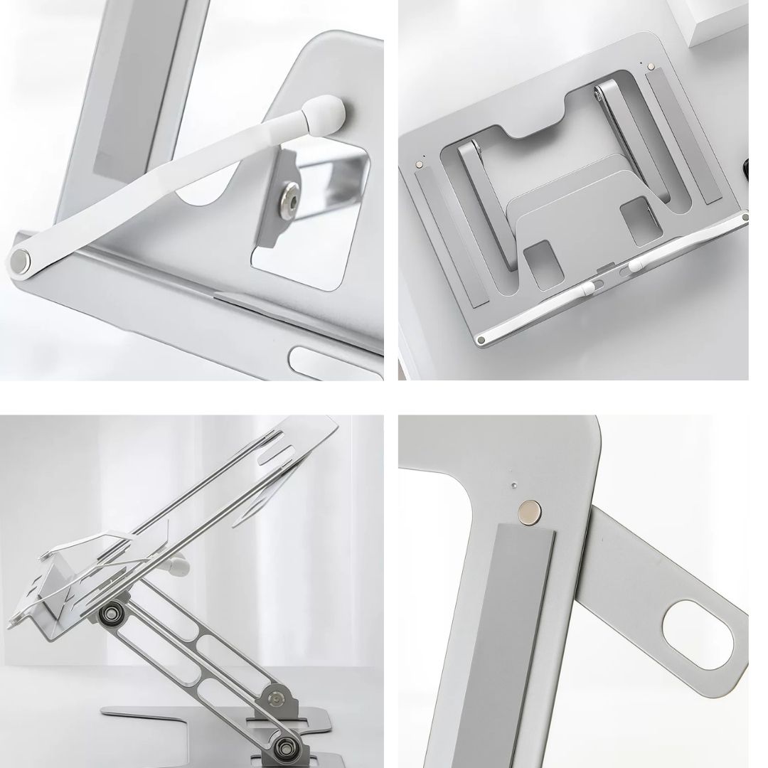 ReadEase | Adjustable Reading Stand – Ergonomic Neck Relief – Compact Foldable Design – For Comfort at Home, Office, and Stornfield Desk