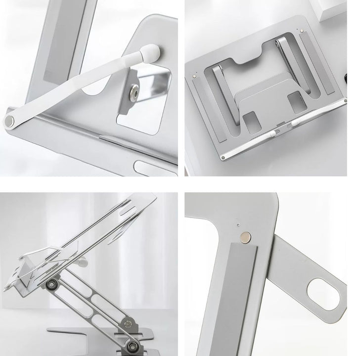 ReadEase | Adjustable Reading Stand – Ergonomic Neck Relief – Compact Foldable Design – For Comfort at Home, Office, and Stornfield Desk