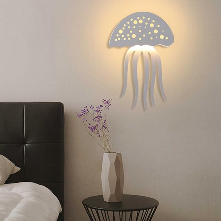 Stornfield | QualleGlow | Lampe murale LED exclusive en forme de méduse