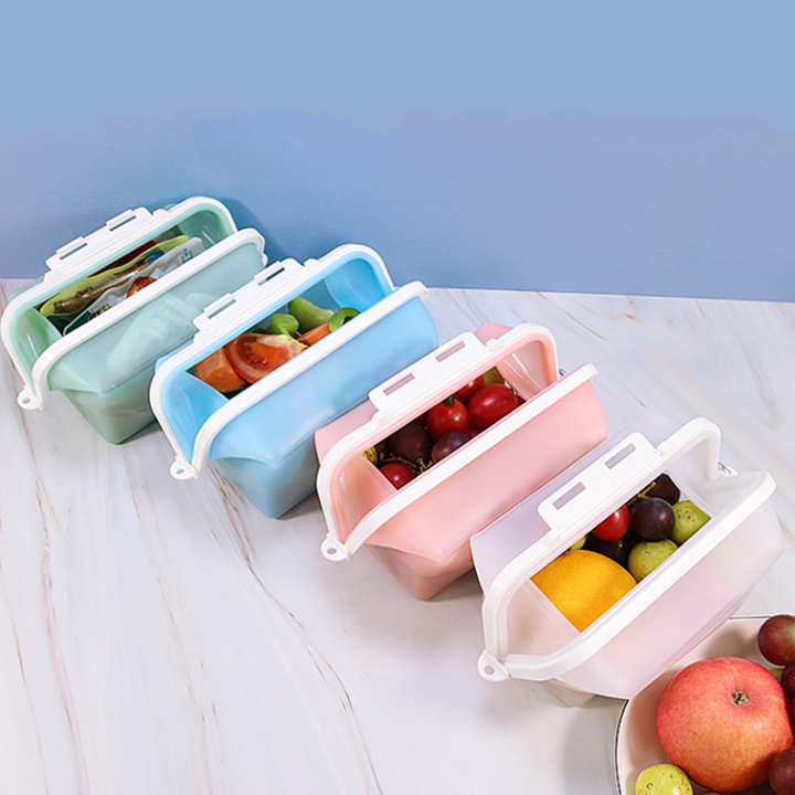 Collapsible Silicone Food Storage Box | Stornfield