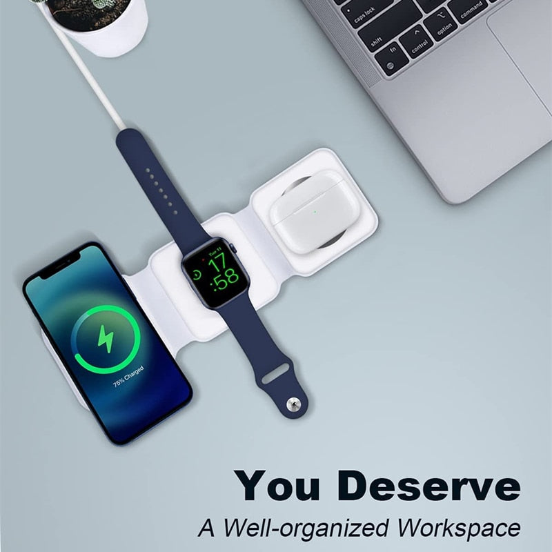 3 in 1 Wireless Magnetic Charger | Stornfield