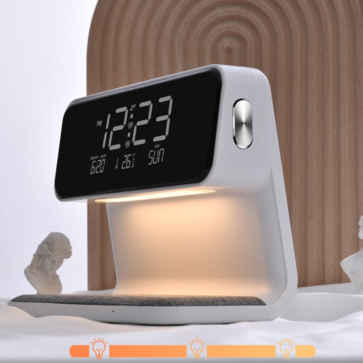 Lamp with clock 3 in 1 | Stornfield